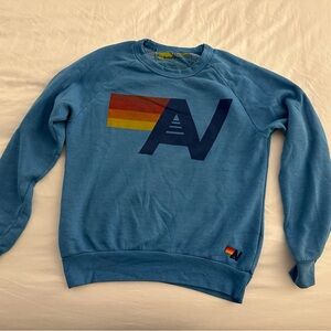 Like new blue Aviator Nation Logo Sweatshirt